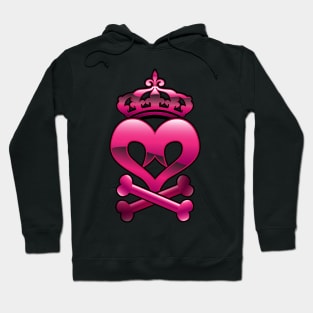 Emo heart Hoodie